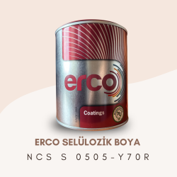 ERCO Selülozik Boya NCS S 0505-Y70R
