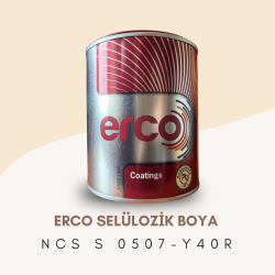 ERCO Selülozik Boya NCS S 0507-Y40R