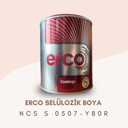 ERCO Selülozik Boya NCS S 0507-Y80R