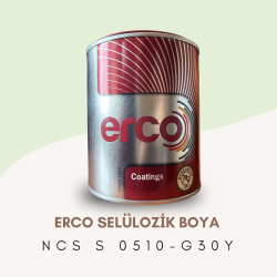 ERCO Selülozik Boya NCS S 0510-G30Y