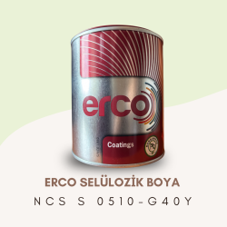 ERCO Selülozik Boya NCS S 0510-G40Y