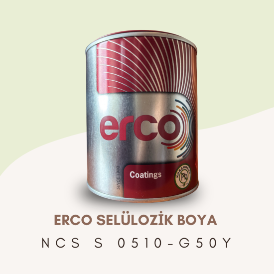 ERCO Selülozik Boya NCS S 0510-G50Y