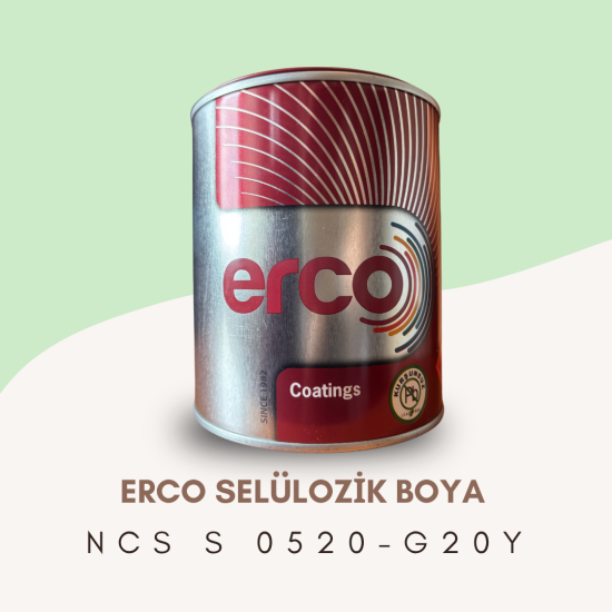 ERCO Selülozik Boya NCS S 0520-G20Y