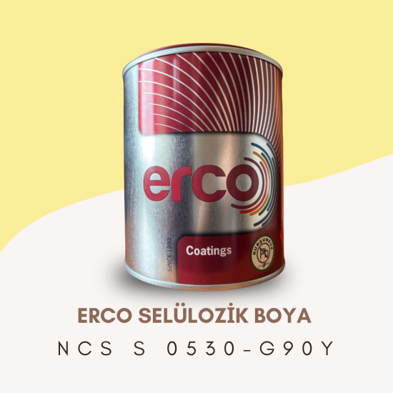 ERCO Selülozik Boya NCS S 0530-G90Y