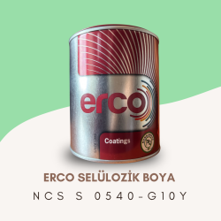 ERCO Selülozik Boya NCS S 0540-G10Y