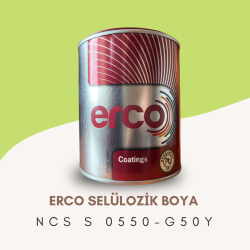 ERCO Selülozik Boya NCS S 0550-G50Y