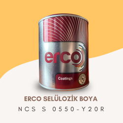 ERCO Selülozik Boya NCS S 0550-Y20R