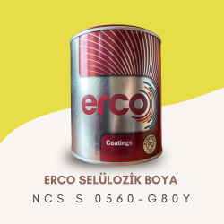 ERCO Selülozik Boya NCS S 0560-G80Y