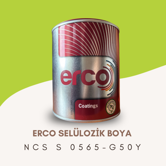ERCO Selülozik Boya NCS S 0565-G50Y
