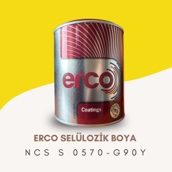 ERCO Selülozik Boya NCS S 0570-G90Y