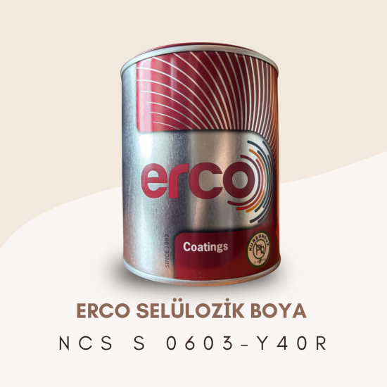 ERCO Selülozik Boya NCS S 0603-Y40R