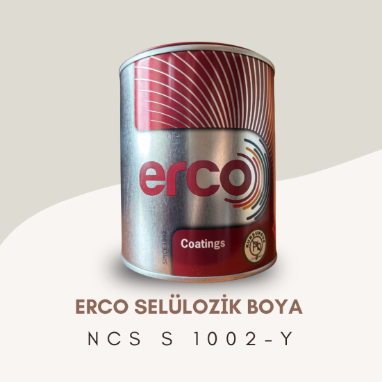 ERCO Selülozik Boya NCS S 1002-Y