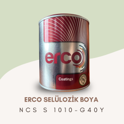 ERCO Selülozik Boya NCS S 1010-G40Y