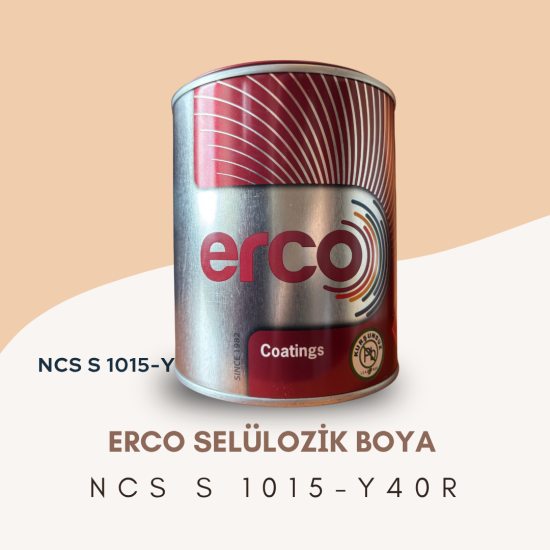 ERCO Selülozik Boya NCS S 1015-Y40R