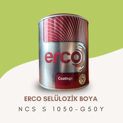 ERCO Selülozik Boya NCS S 1050-G50Y