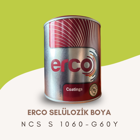 ERCO Selülozik Boya NCS S 1060-G60Y