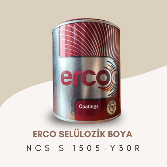 ERCO Selülozik Boya NCS S 1505-Y30R