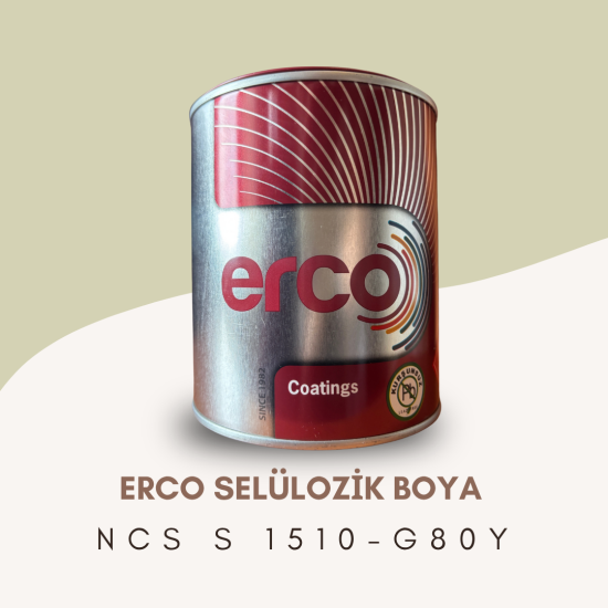 ERCO Selülozik Boya NCS S 1510-G80Y