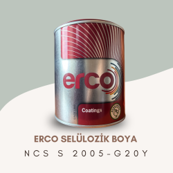 ERCO Selülozik Boya NCS S 2005-G20Y
