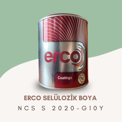 ERCO Selülozik Boya NCS S 2020-G10Y