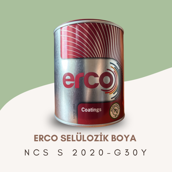 ERCO Selülozik Boya NCS S 2020-G30Y