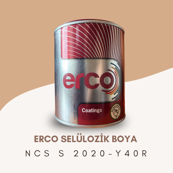 ERCO Selülozik Boya NCS S 2020-Y40R