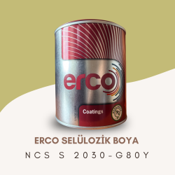 ERCO Selülozik Boya NCS S 2030-G80Y