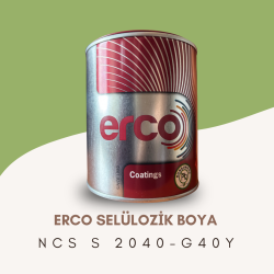 ERCO Selülozik Boya NCS S 2040-G40Y