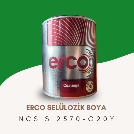 ERCO Selülozik Boya NCS S 2570-G20Y