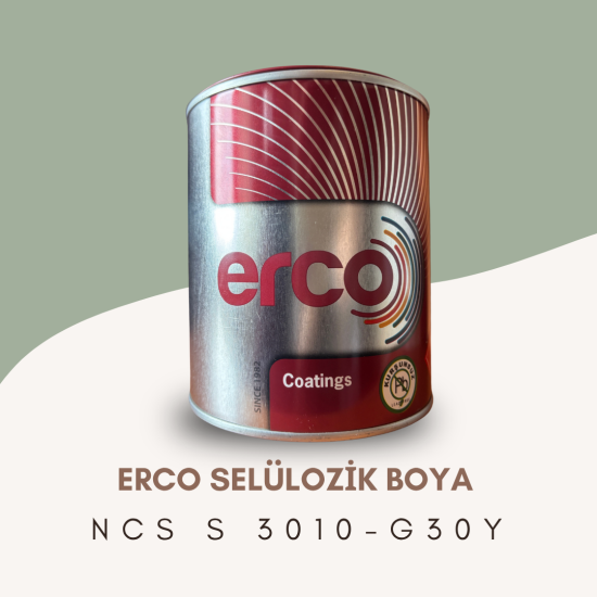 ERCO Selülozik Boya NCS S 3010-G30Y