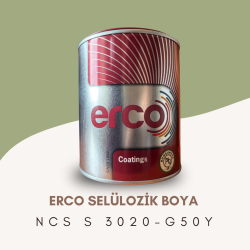 ERCO Selülozik Boya NCS S 3020-G50Y