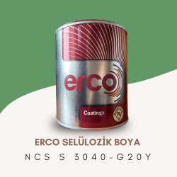 ERCO Selülozik Boya NCS S 3040-G20Y