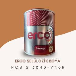 ERCO Selülozik Boya NCS S 3040-Y40R