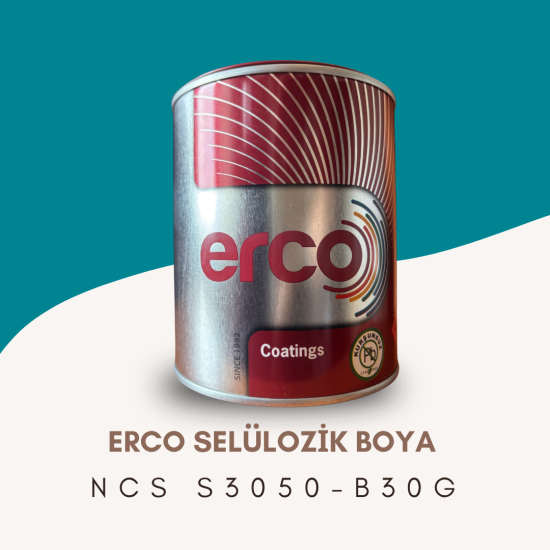 ERCO Selülozik Boya NCS S 3050-B30G