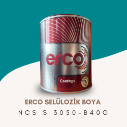 ERCO Selülozik Boya NCS S 3050-B40G