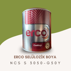 ERCO Selülozik Boya NCS S 3050-G50Y