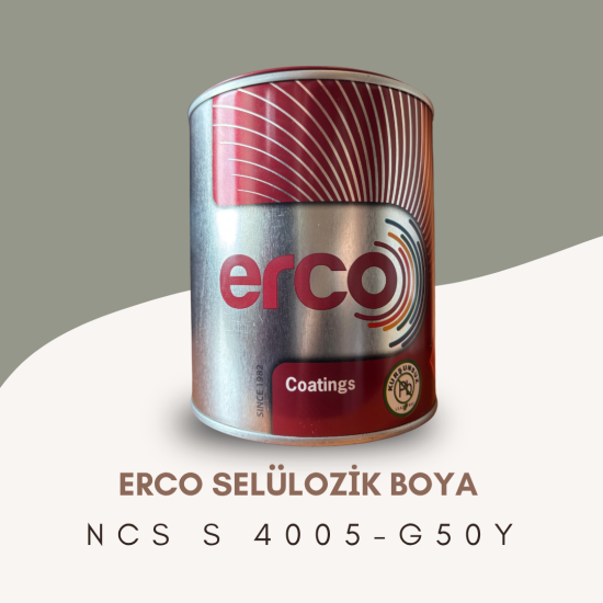 ERCO Selülozik Boya NCS S 4005-G50Y