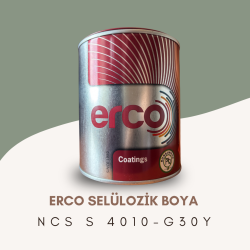 ERCO Selülozik Boya NCS S 4010-G30Y