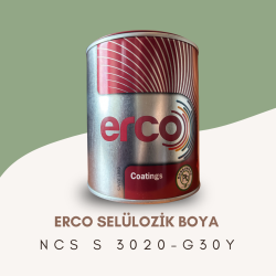 ERCO Selülozik Boya NCS S 5020-G30Y