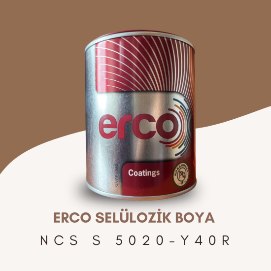ERCO Selülozik Boya NCS S 5020-Y40R