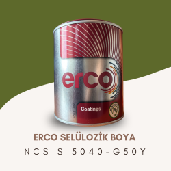 ERCO Selülozik Boya NCS S 5040-G50Y