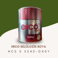 ERCO Selülozik Boya NCS S 5540-G40Y