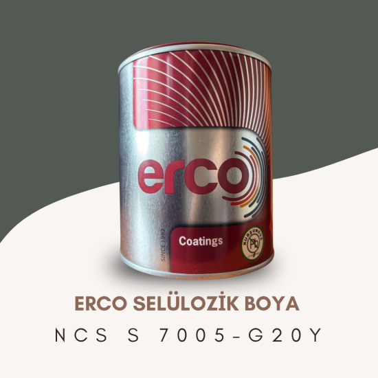 ERCO Selülozik Boya NCS S 7005-G20Y