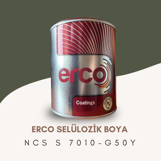 ERCO Selülozik Boya NCS S 7010-G50Y