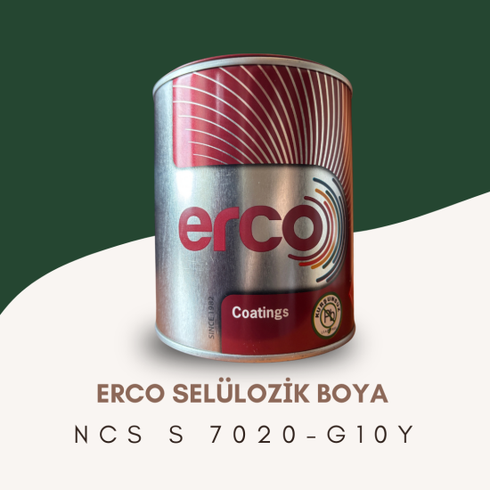 ERCO Selülozik Boya NCS S 7020-G10Y