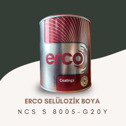 ERCO Selülozik Boya NCS S 8005-G20Y