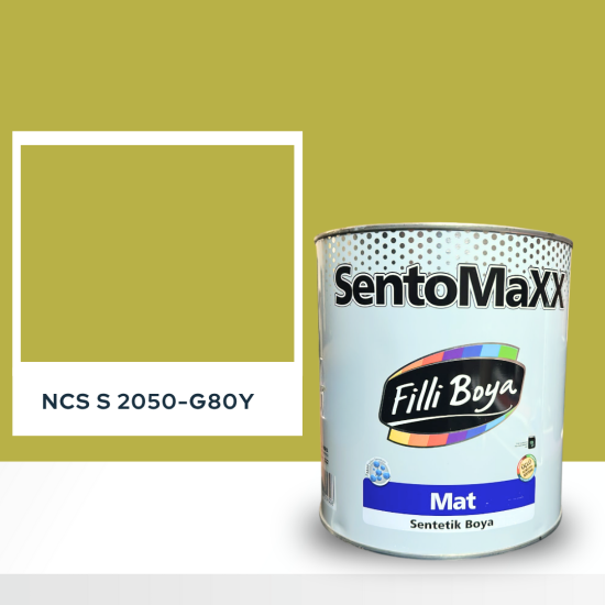 Filli Boya Sentomaxx Boya NCS S 2050-G80Y Filli Boya Sentomaxx Boya NCS S 2050-G80Y