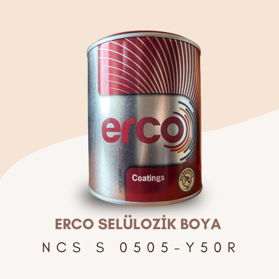 ERCO Selülozik Boya NCS S 0505-Y50R