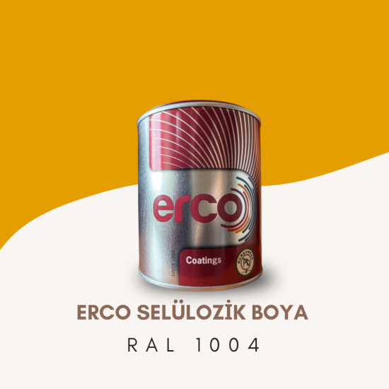 ERCO Selülozik Boya RAL 1004 ERCO Selülozik Boya RAL 1004