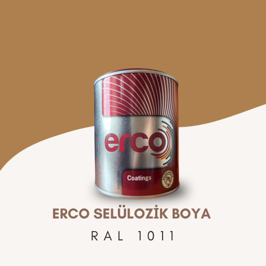 ERCO Selülozik Boya RAL 1011 ERCO Selülozik Boya RAL 1011